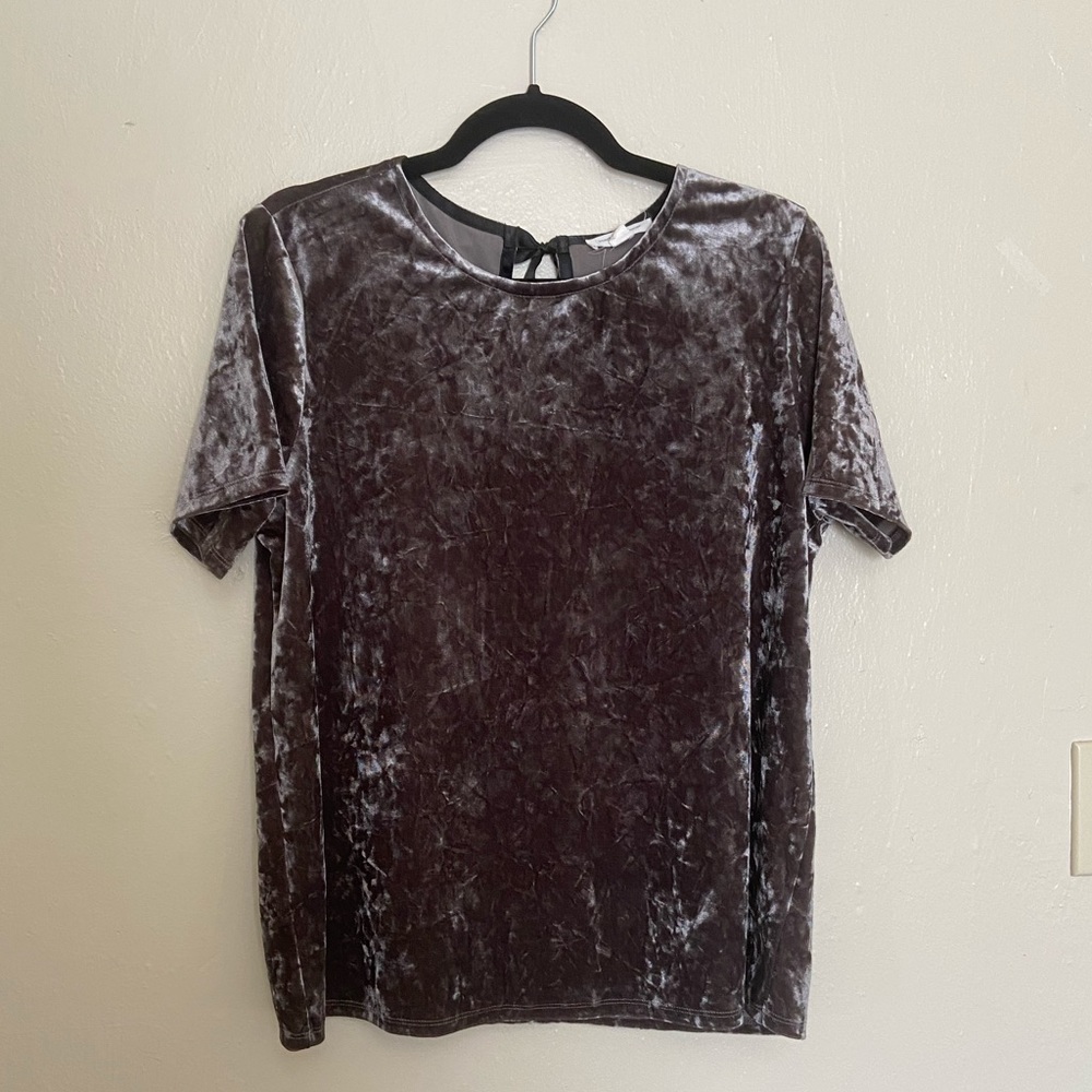 Velvet top